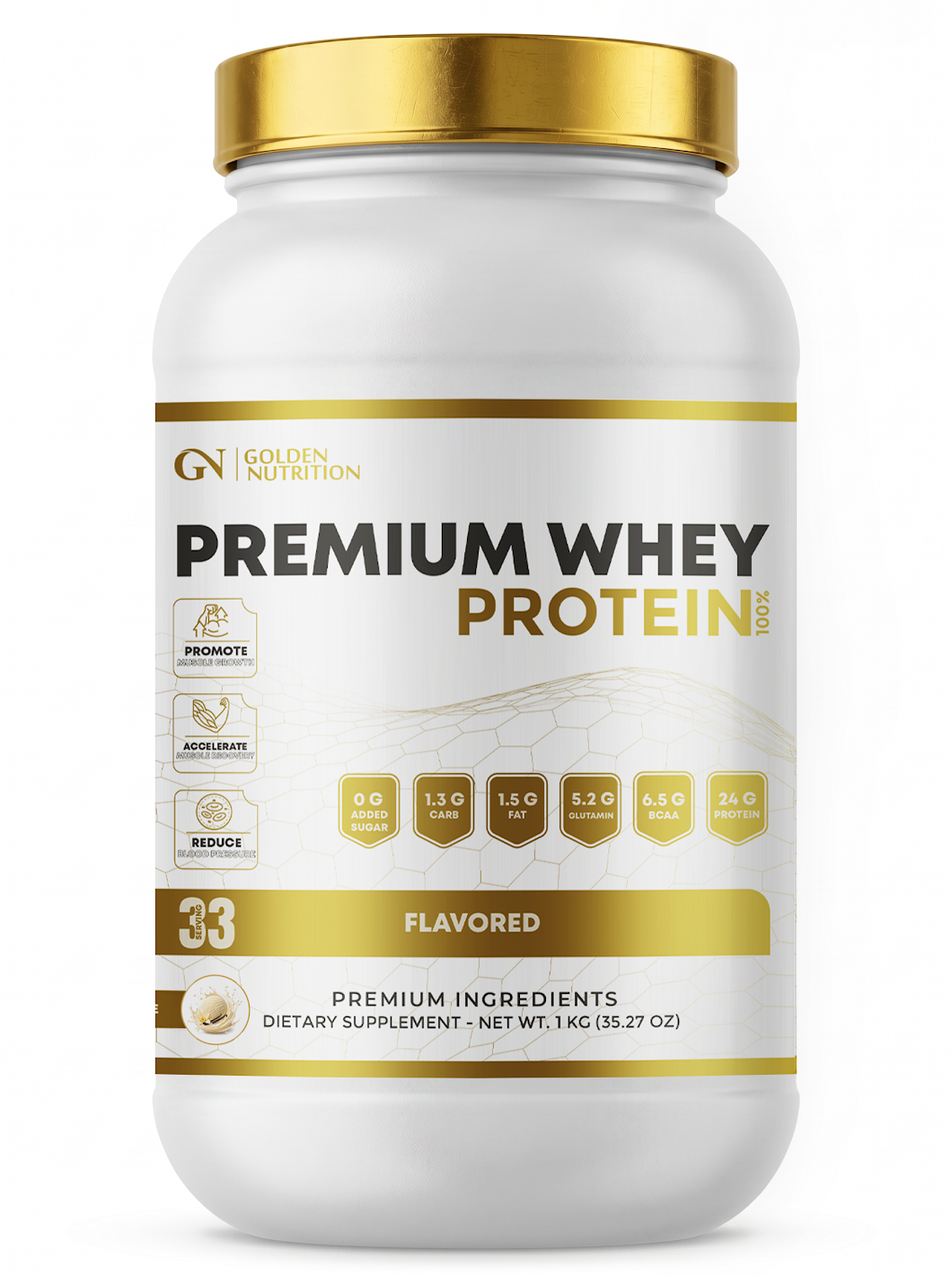Premium Whey Concentrate - Vanilla Ice Cream